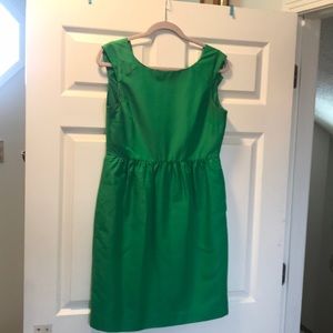 J crew green dress